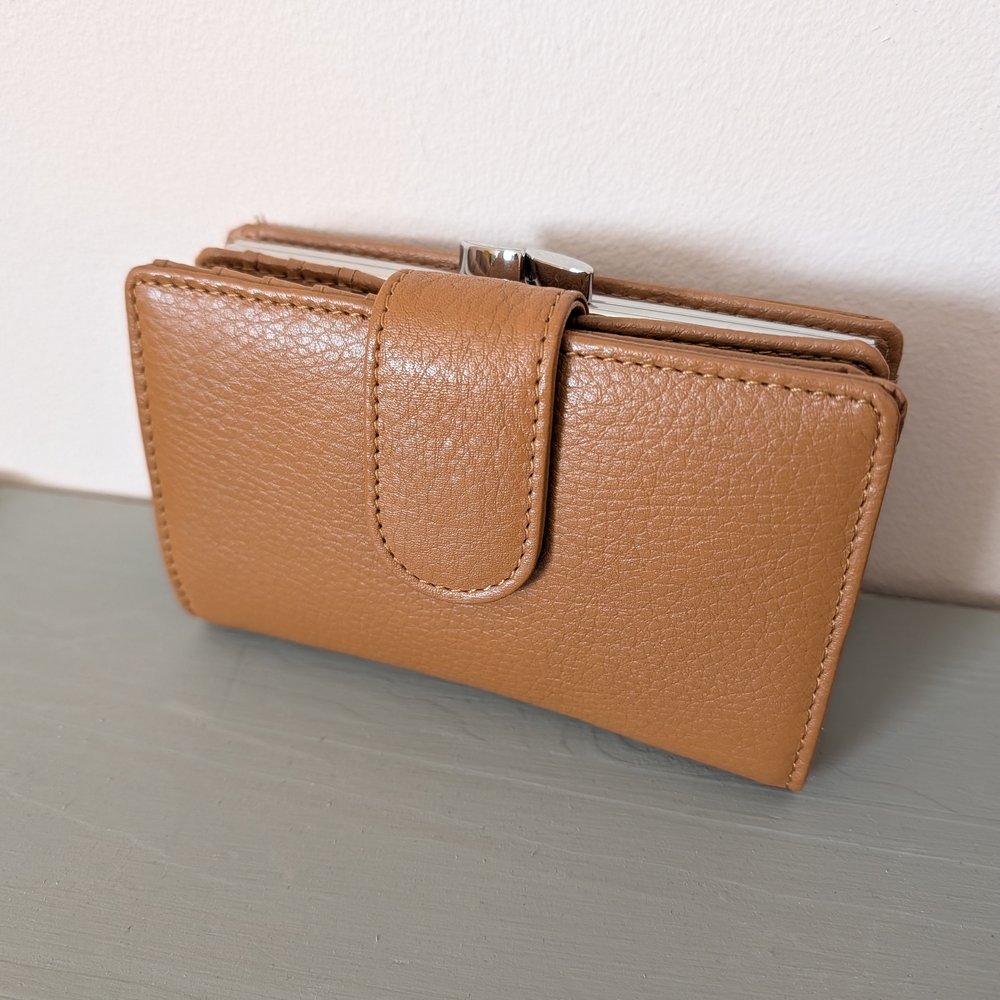 Elegant Tan Leather Wallet